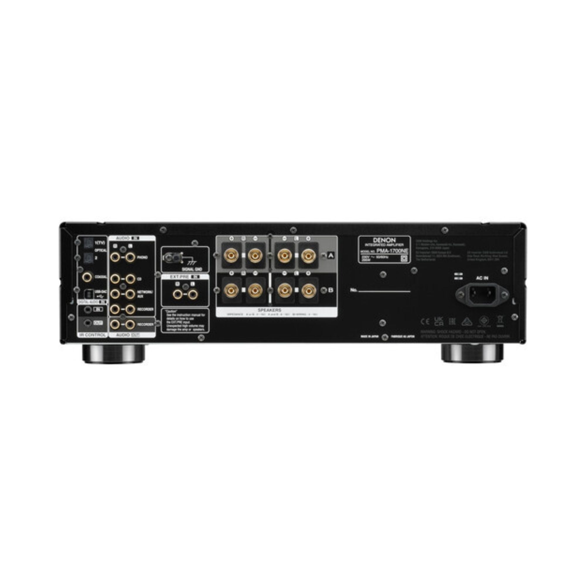 Denon PMA-1700NE 140W Stereo Integrated Amplifier, Denon, Integrated Amplifier - AVStore.in